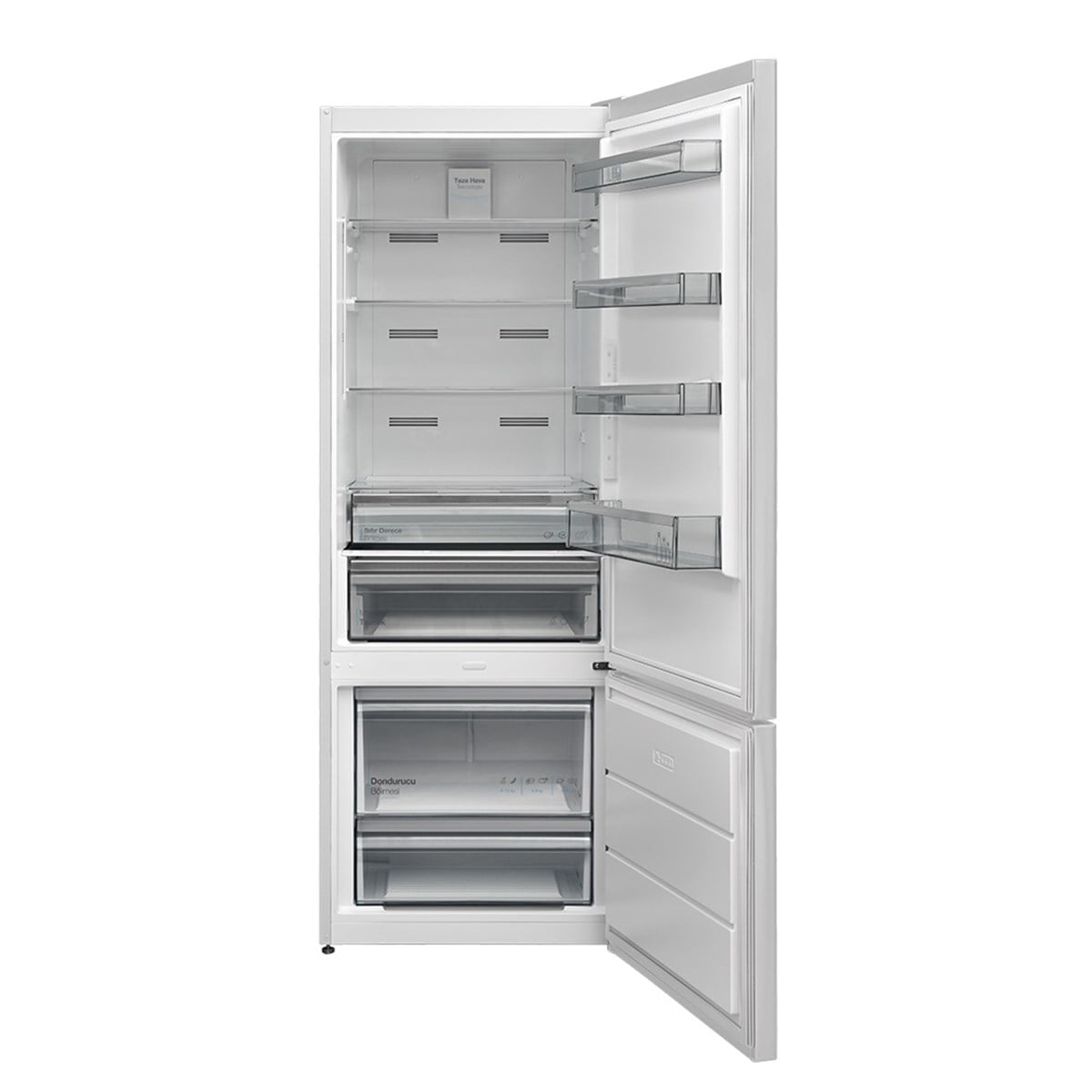 VestelKombi BuzdolaplarıVestel 680 LT RM680BF4EI-W No-Frost Buzdolabı