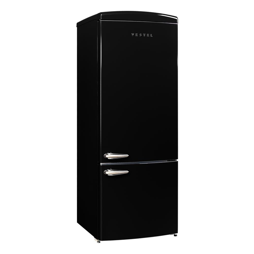 VestelKombi BuzdolaplarıVestel RETRO NFK52211 Siyah 471 Lt No-Frost Buzdolabı