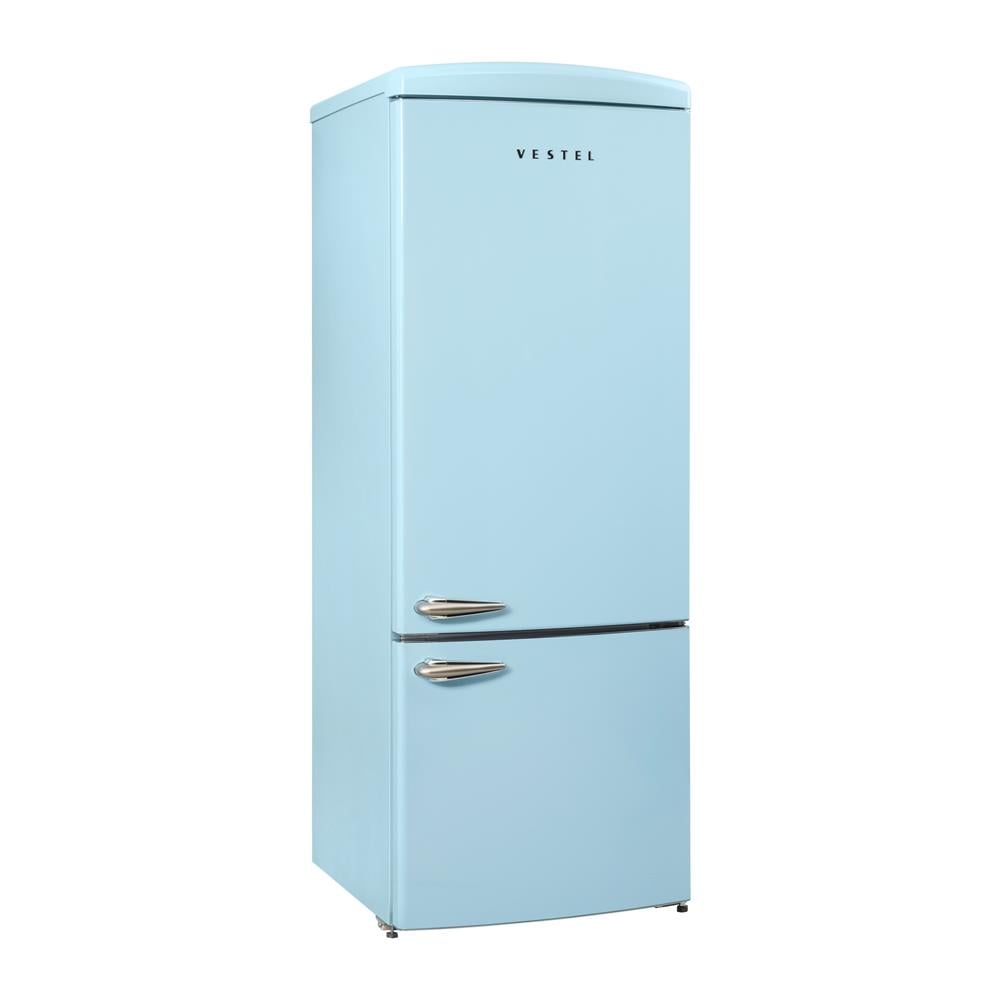 VestelKombi BuzdolaplarıVestel RETRO NFK52111 Düş Mavisi 471 Lt No-Frost Buzdolabı