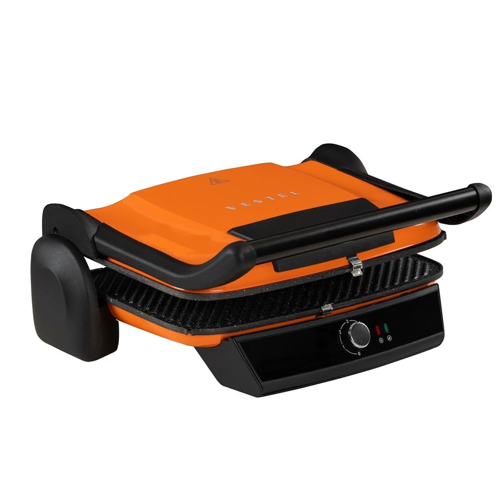VestelTost ve Izgara MakinesiVestel RETRO T7000 TURUNCU Tost Makinesi