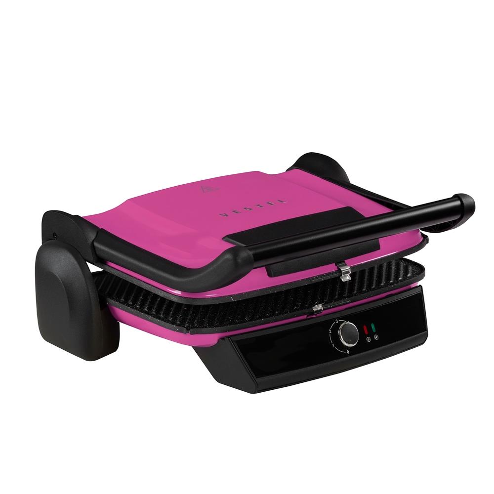 VestelTost ve Izgara MakinesiVestel RETRO T7000 PEMBE Tost Makinesi