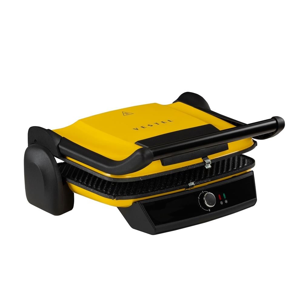 VestelTost ve Izgara MakinesiVestel RETRO T7000 SARI Tost Makinesi