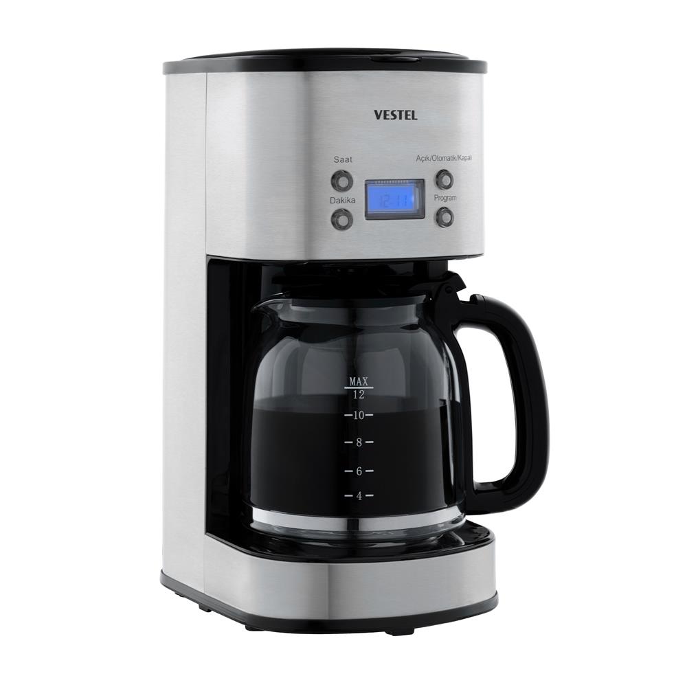 VestelTürk Kahve ve Kahve Filtre MakinesiVestel Sefa K3000 Inox Filtre Kahve Makinesi