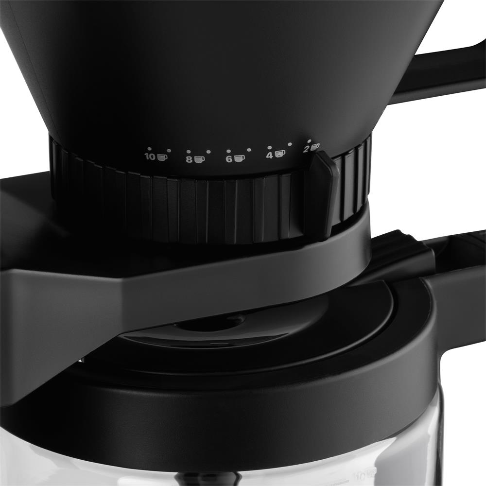 VestelTürk Kahve ve Kahve Filtre MakinesiVestel Brew 50 Retro Siyah Filtre Kahve Makinesi