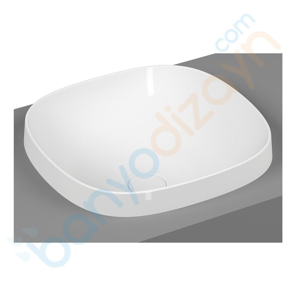  Vitra Frame Tezgah Üstü Kare Lavabo, 42 cm, Beyaz, 5654B403-0016VitrA5654B403-0016Tezgah Üstü Lavabo Modelleri ve Fiyatları | Banyo Dizayn