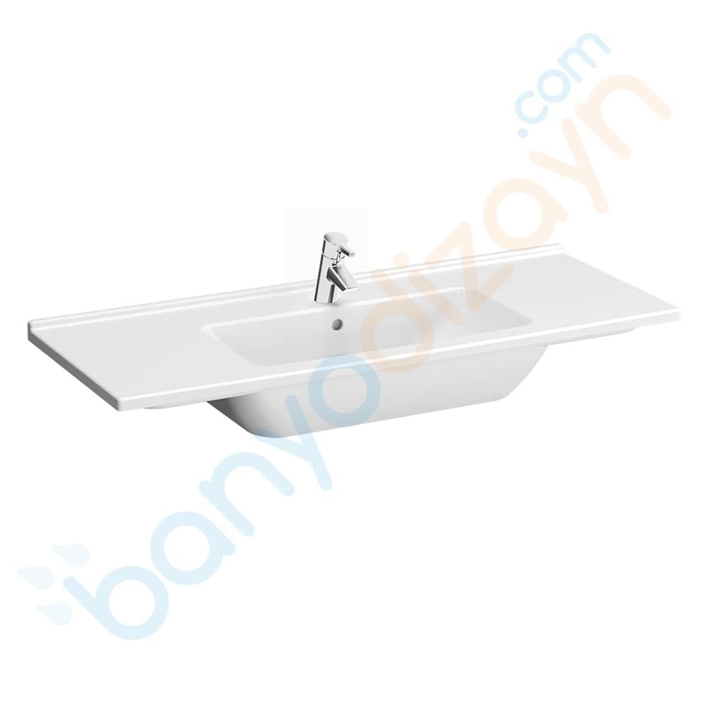 Vitra S50 Etajerli Lavabo, 120 cm, 5480B003-0001VitrA5480B003-0001Etajerli Lavabo