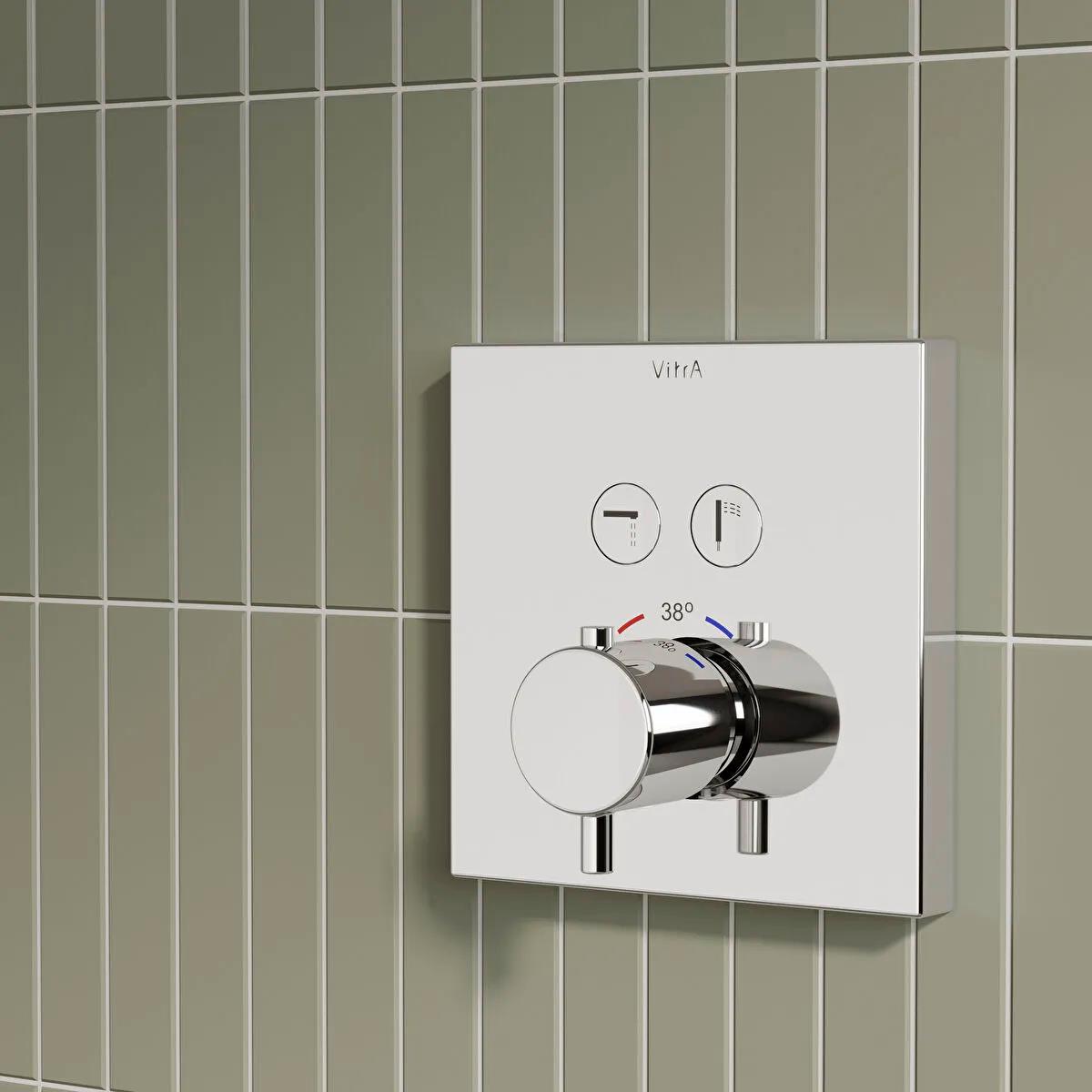Artema Banyo Bataryası, Aquaheat, Termostatik, Ankastre (Sıva Üstü Grubu) A42746ArtemaA42746Termostatik Bataryalar