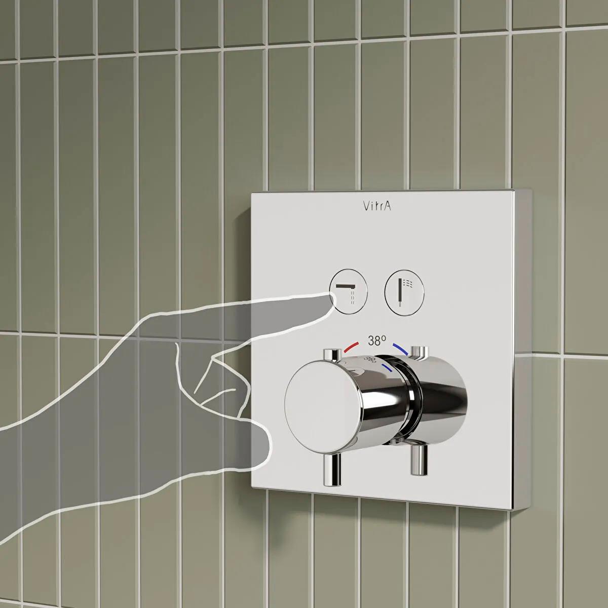 Artema Banyo Bataryası, Aquaheat, Termostatik, Ankastre (Sıva Üstü Grubu) A42746ArtemaA42746Termostatik Bataryalar