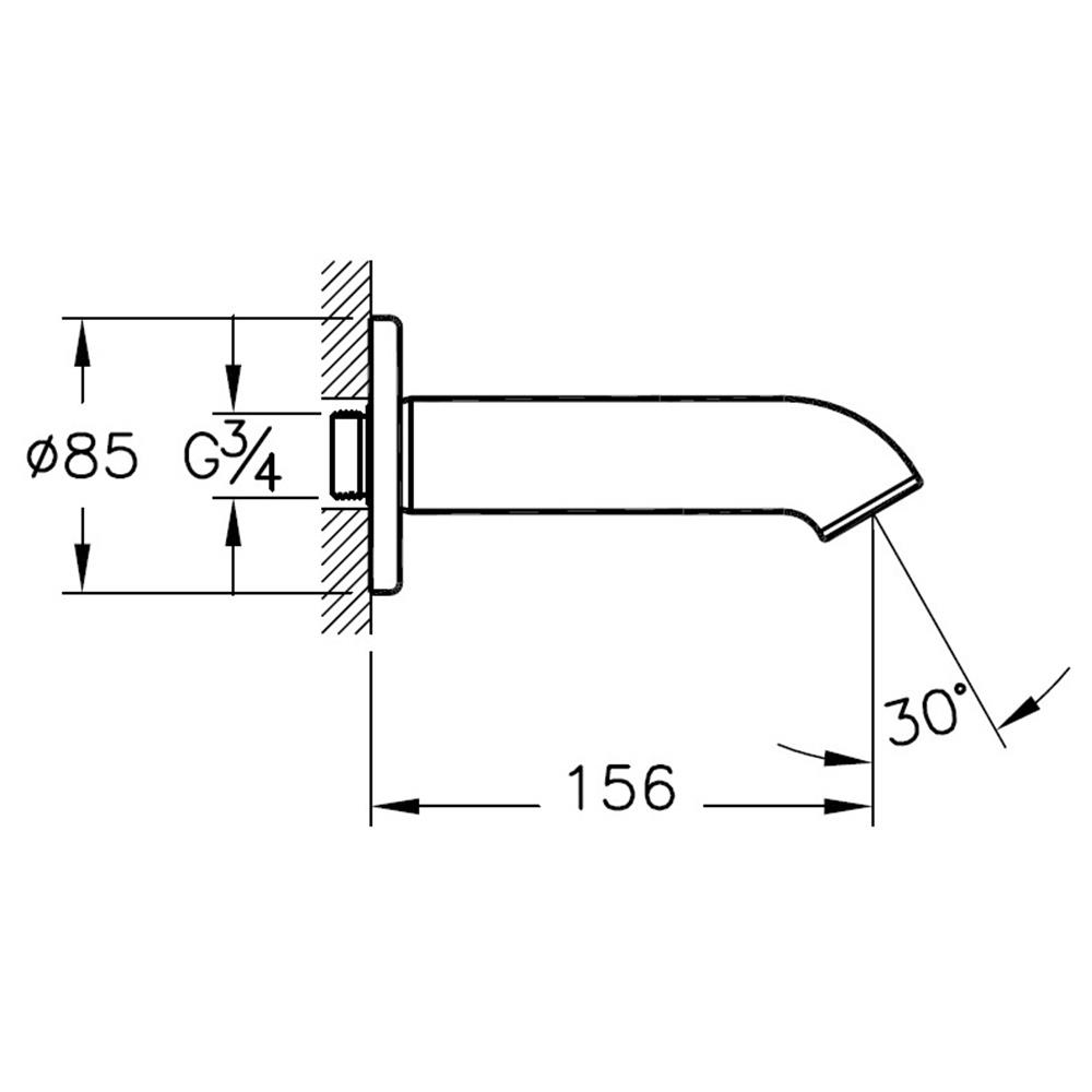 Artema Çıkış Ucu, A40565EXPArtemaA40565EXPBanyo Tamamlayıcı Ürünler