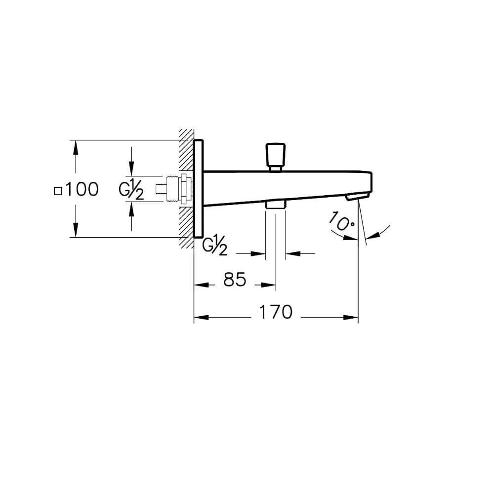 Artema Çıkış Ucu, Root Square, El Duşu Çıkışlı, Altın, A4274023ArtemaA4274023Çıkış Uçları