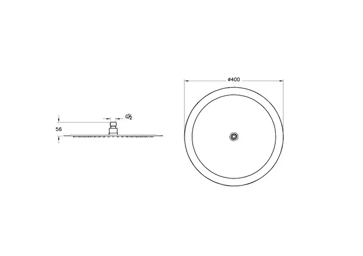 Artema Duş Başlığı, Lite LC, Soft Altın, 40 Cm, A4564674VitrAA4564674Duş Başlıkları