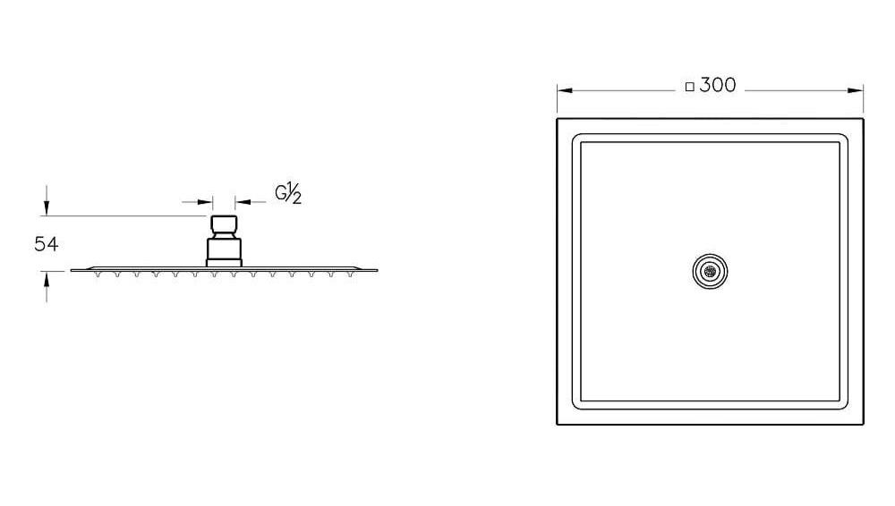 Artema Duş Başlığı, Lite LS, 30 Cm, A45673EXPArtemaA45673EXPDuş Başlıkları