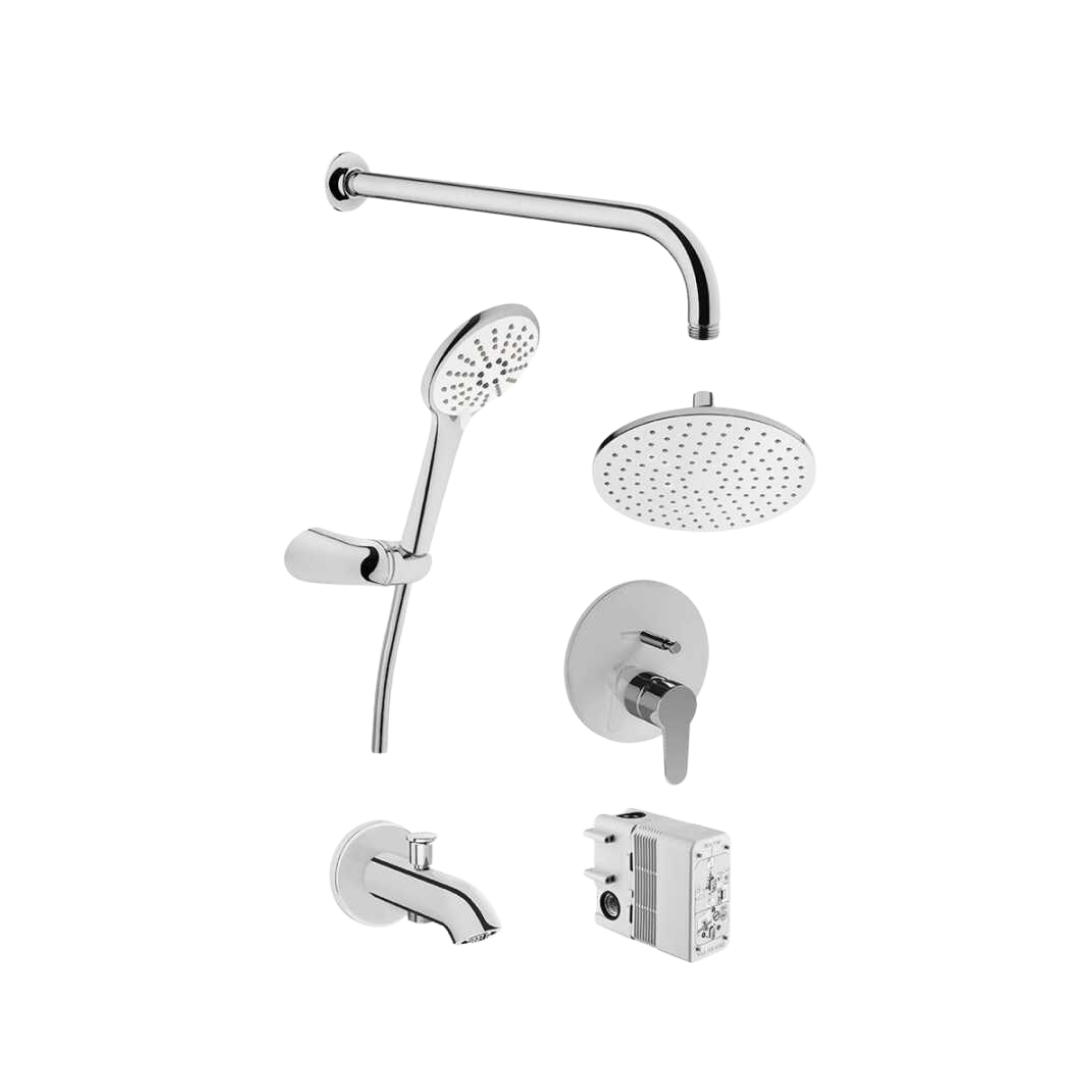 Artema Duş Seti, Win S, Ankastre, Rain L, (Compact El Duşlu) (UK), A49248VitrAA49248Ankastre Duş Setleri