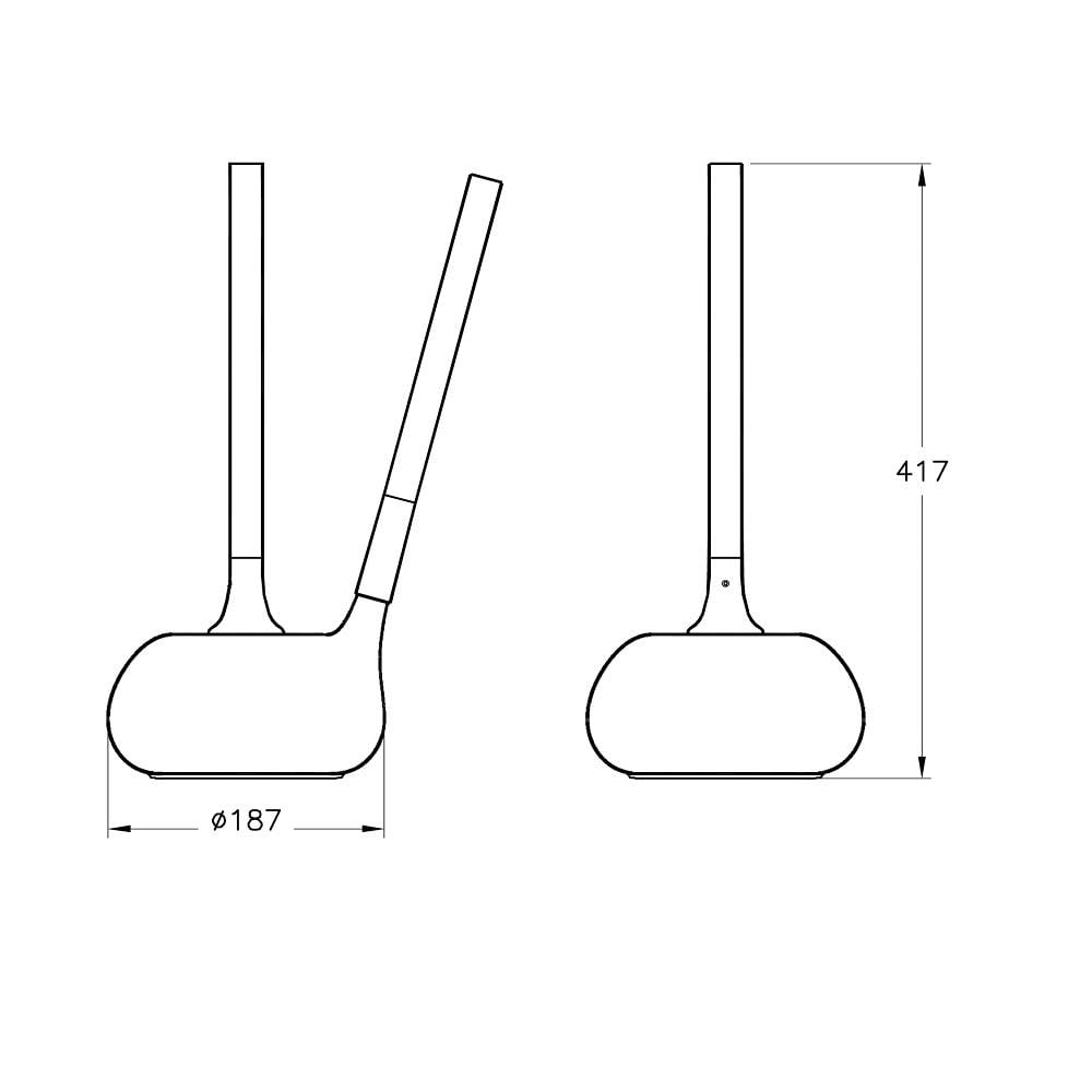 Artema İstanbul Tuvalet Fırçalığı Krom A48048ArtemaA48048Tuvalet Fırçalığı