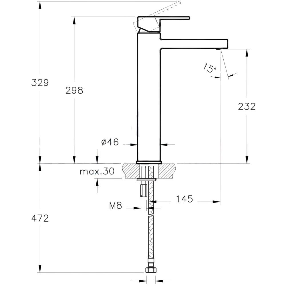 Artema Lavabo Bataryası, Fold S, Tezgah Üstü, A42677ArtemaA42677Lavabo Bataryaları
