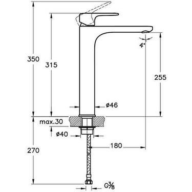 Artema Lavabo Bataryası, Root Round, Tezgah Üstü, Soft Bakır, A4270729ArtemaA4270729Çanak Lavabo Bataryaları