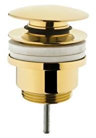 Artema Lavabo Süzgeci, Yuvarlak (Universal-Basmalı aç-kapa) Soft Altın, A4514974VitrAA4514974Lavabo Tamamlayıcı Ürünler