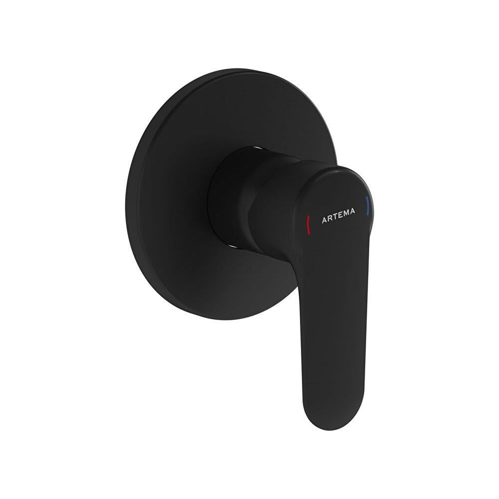 Artema Root Round Ankastre Duş Bataryası, Mat Siyah (Sıva Üstü Grubu) A4272836 ArtemaA4272836Duş Bataryaları