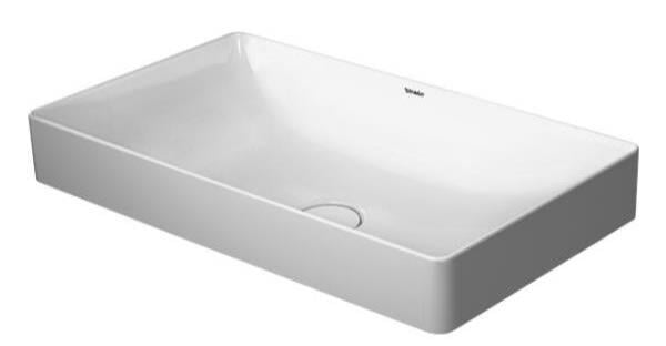 Duravit DuraSquare DuraCeram Çanak Lavabo, 60 cm Beyaz, 2355600000Duravit2355600000Çanak Lavabo