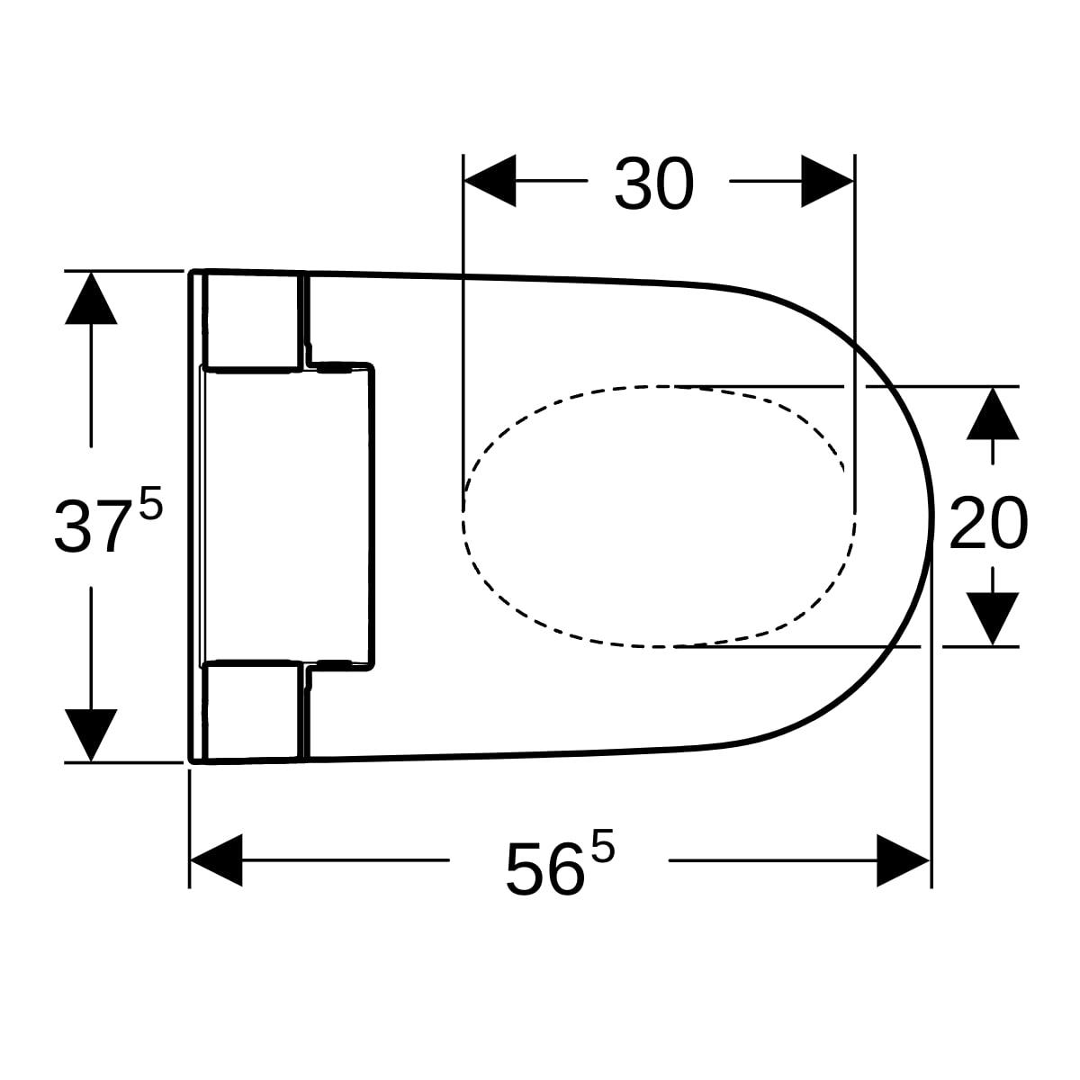 Geberit AquaClean Alba Akıllı Klozet, Beyaz, 146.350.01.1Geberit146.350.01.1Asma Klozet Modelleri, Çeşitleri & Fiyatları | Banyo Dizayn 