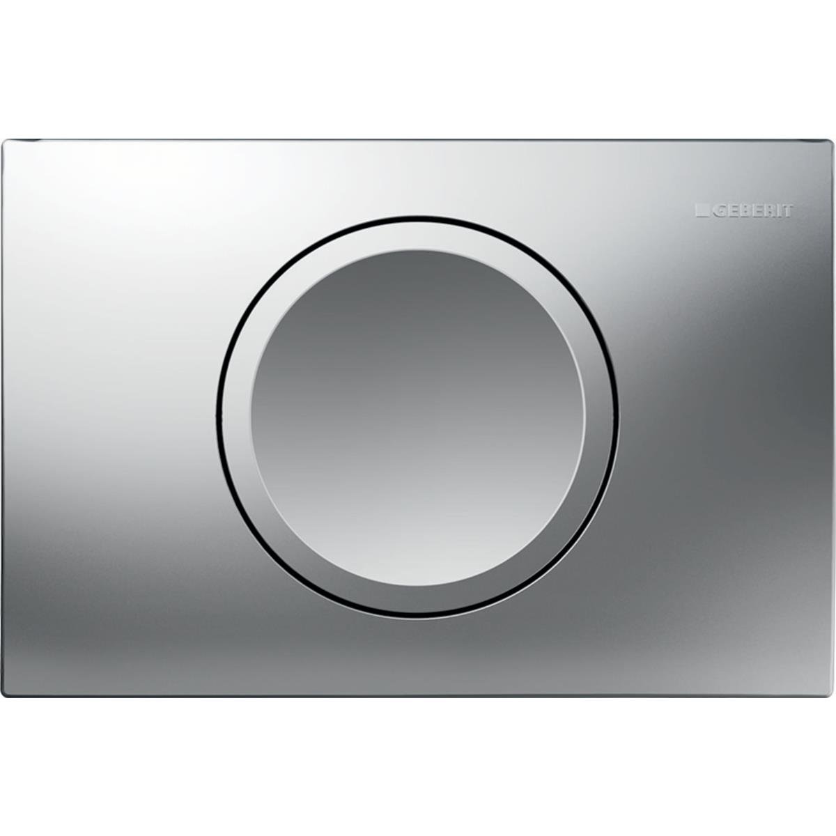 Geberit Delta15 Kumanda Paneli Deşarj Durdurmalı, Mat Krom, 115.109.46.1Geberit115.109.46.1Kumanda Paneli