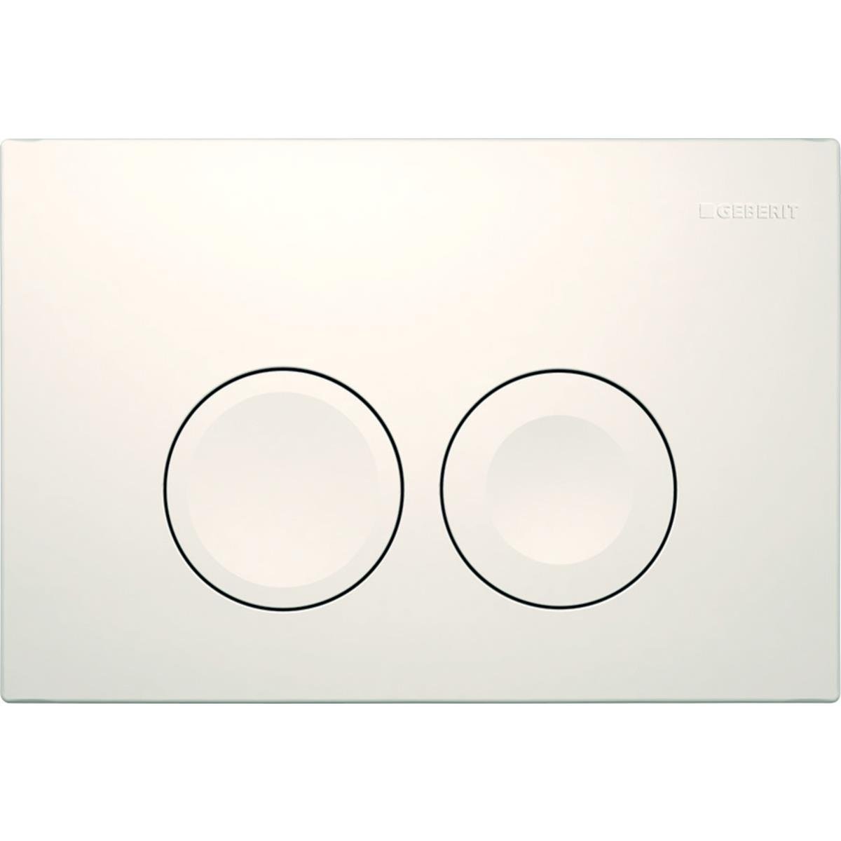 Geberit Delta25 Kumanda Paneli Çift Basmalı, Beyaz, 115.125.11.5Geberit115.125.11.5Kumanda Paneli
