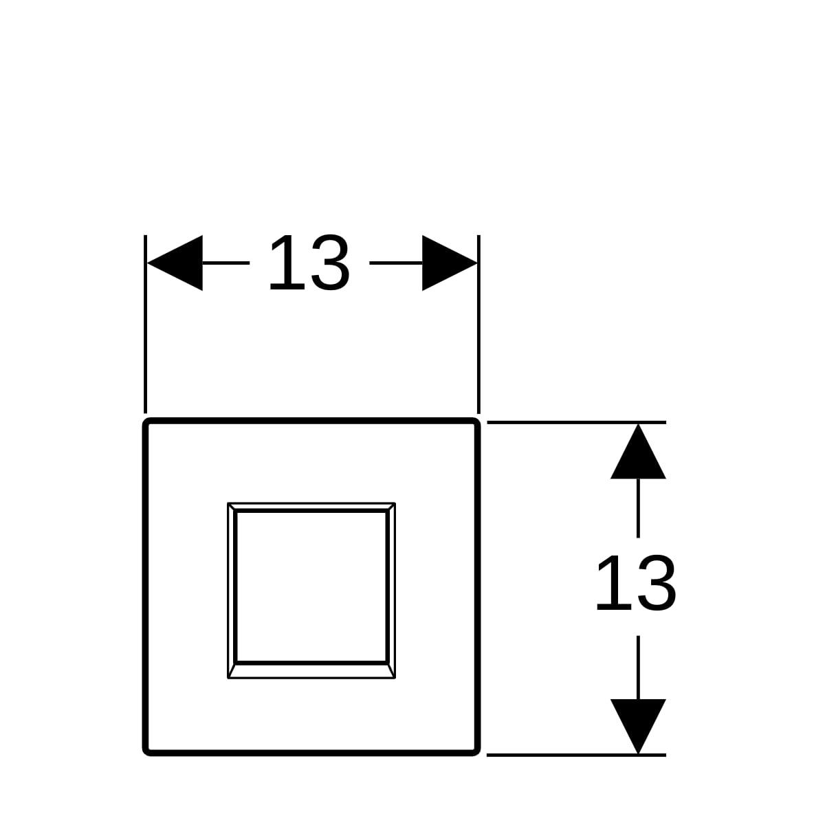Geberit Fotoselli Kumanda Paneli Mat Krom, 116.027.JQ.1Geberit116.027.JQ.1Kumanda Paneli