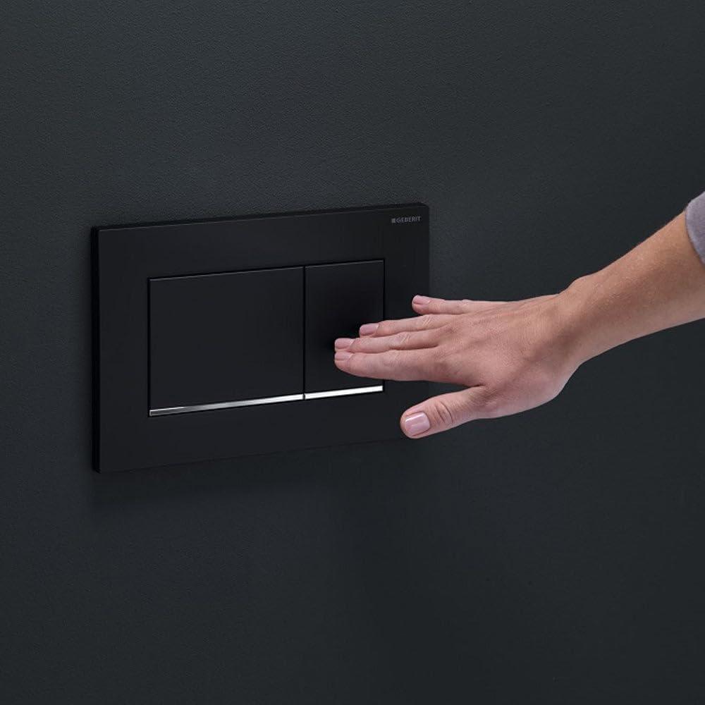 Geberit Kumanda Kapağı Sigma 30 Mat Siyah, 115.883.14.1Geberit115.883.14.1Kumanda Paneli