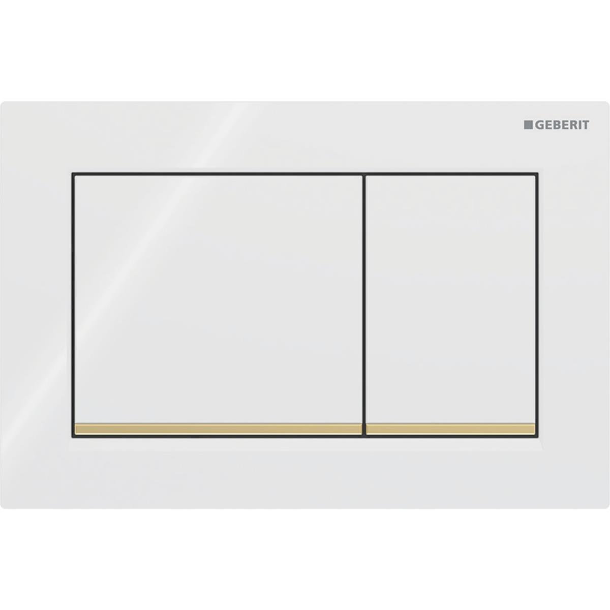 Geberit Omega20 Kumanda Paneli Çift Basmalı (eski Omega30) Beyaz, 115.080.KK.1Geberit115.080.KK.1Kumanda Paneli