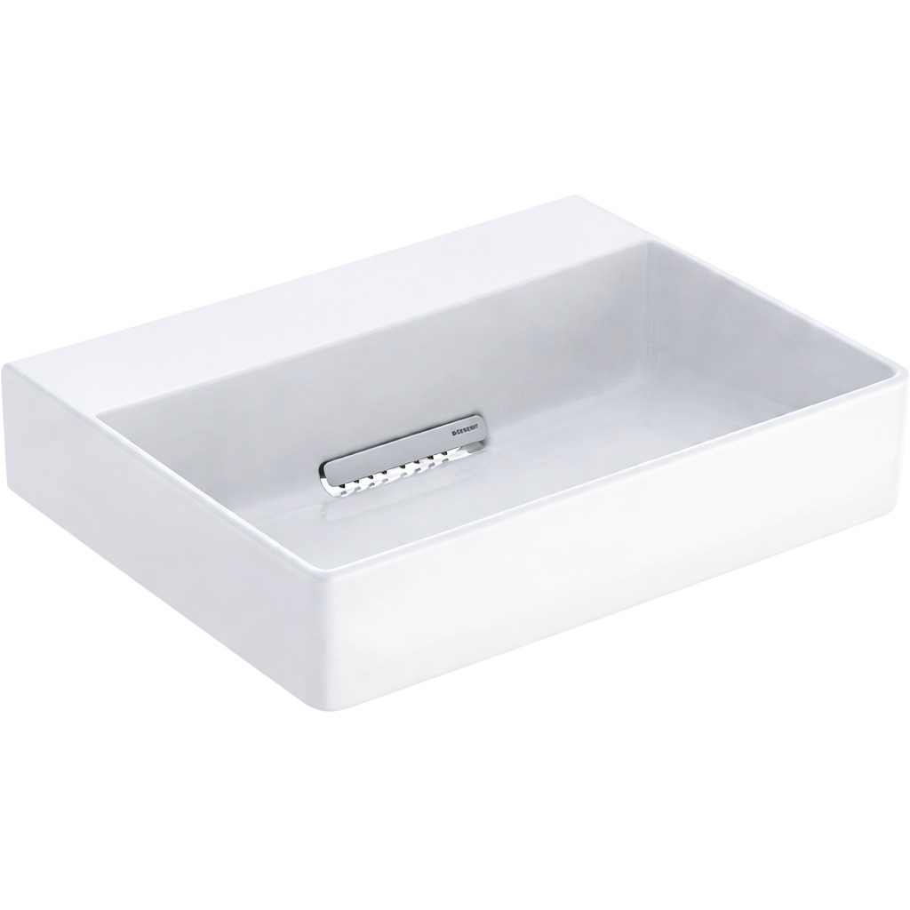 Geberit One CleanDrain KeraTect Tezgah Üstü Lavabo, 50 cm, Yatay Çıkışlı, 505.023.00.1Geberit505.023.00.1Tezgah Üstü Lavabo Modelleri ve Fiyatları | Banyo Dizayn