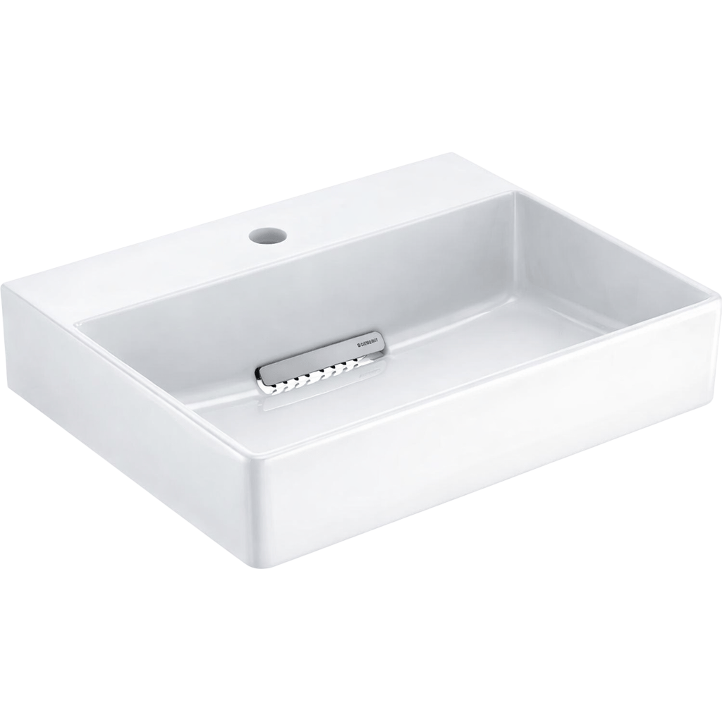 Geberit One CleanDrain KeraTect Tezgah Üstü Lavabo, 50 cm, Yatay Çıkışlı, 505.024.00.1Geberit505.024.00.1Çanak Lavabo