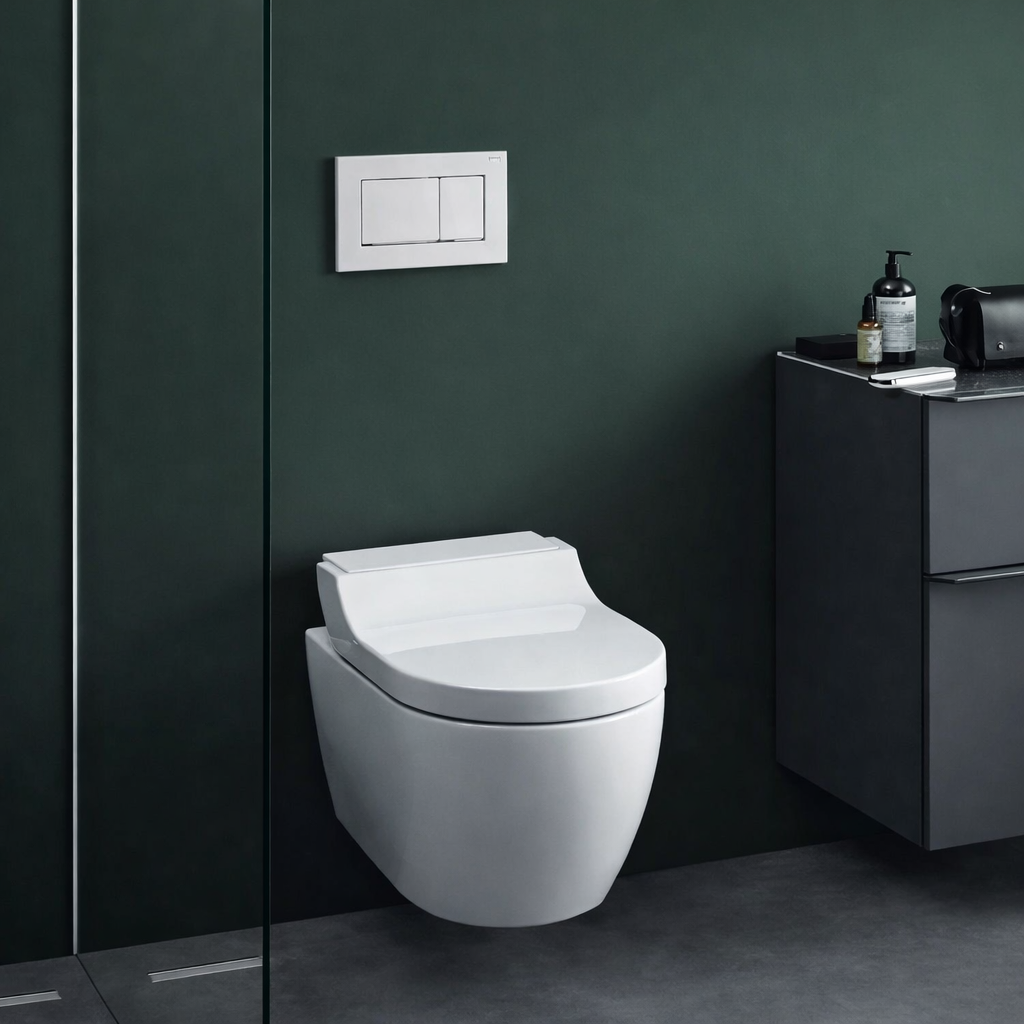 Geberit Sigma30 Kumanda Paneli, Çift Basmalı, Beyaz/Parlak/Beyaz, 115.883.KJ.1Geberit115.883.KJ.1Kumanda Paneli