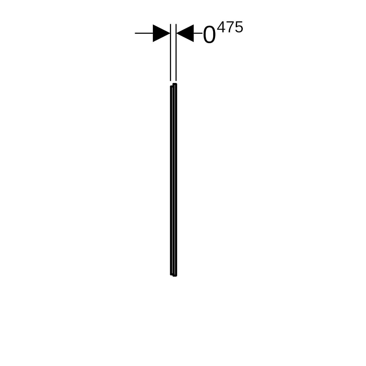 Geberit Sigma40 Kumanda Paneli Çift Basmalı Beyaz, 980.165.JT.1Geberit980.165.JT.1Kumanda Paneli