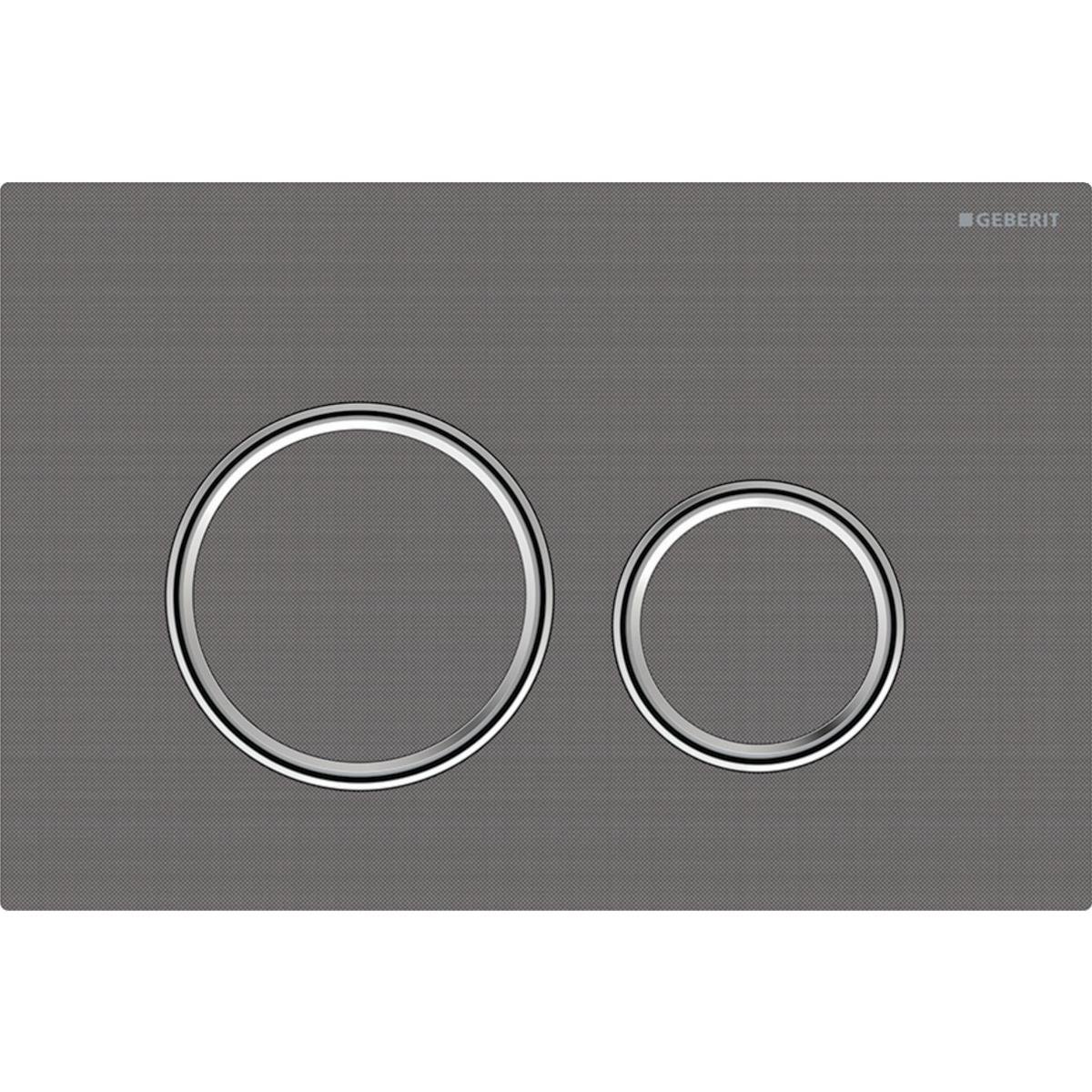 Geberit Sigma50 (eski Sigma21) Kumanda Paneli Çift Basmalı, Metal Krom, 115.761.00.6Geberit115.761.00.6Kumanda Paneli