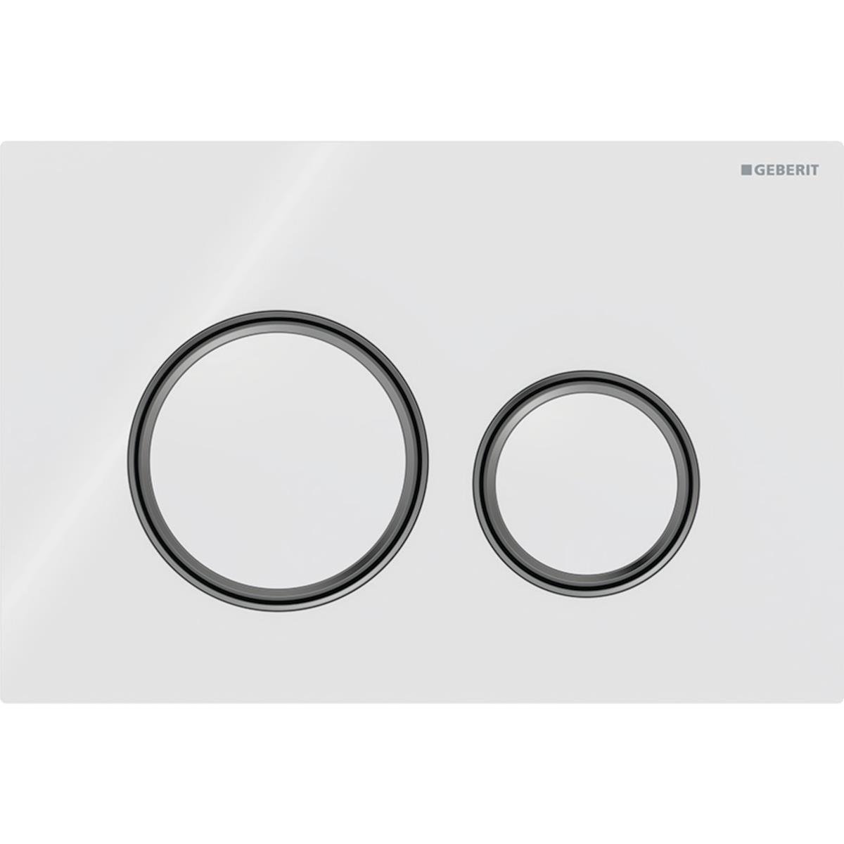 Geberit Sigma50 (eski Sigma21) Kumanda Paneli Beyaz, 115.651.SI.1Geberit115.651.SI.1Kumanda Paneli