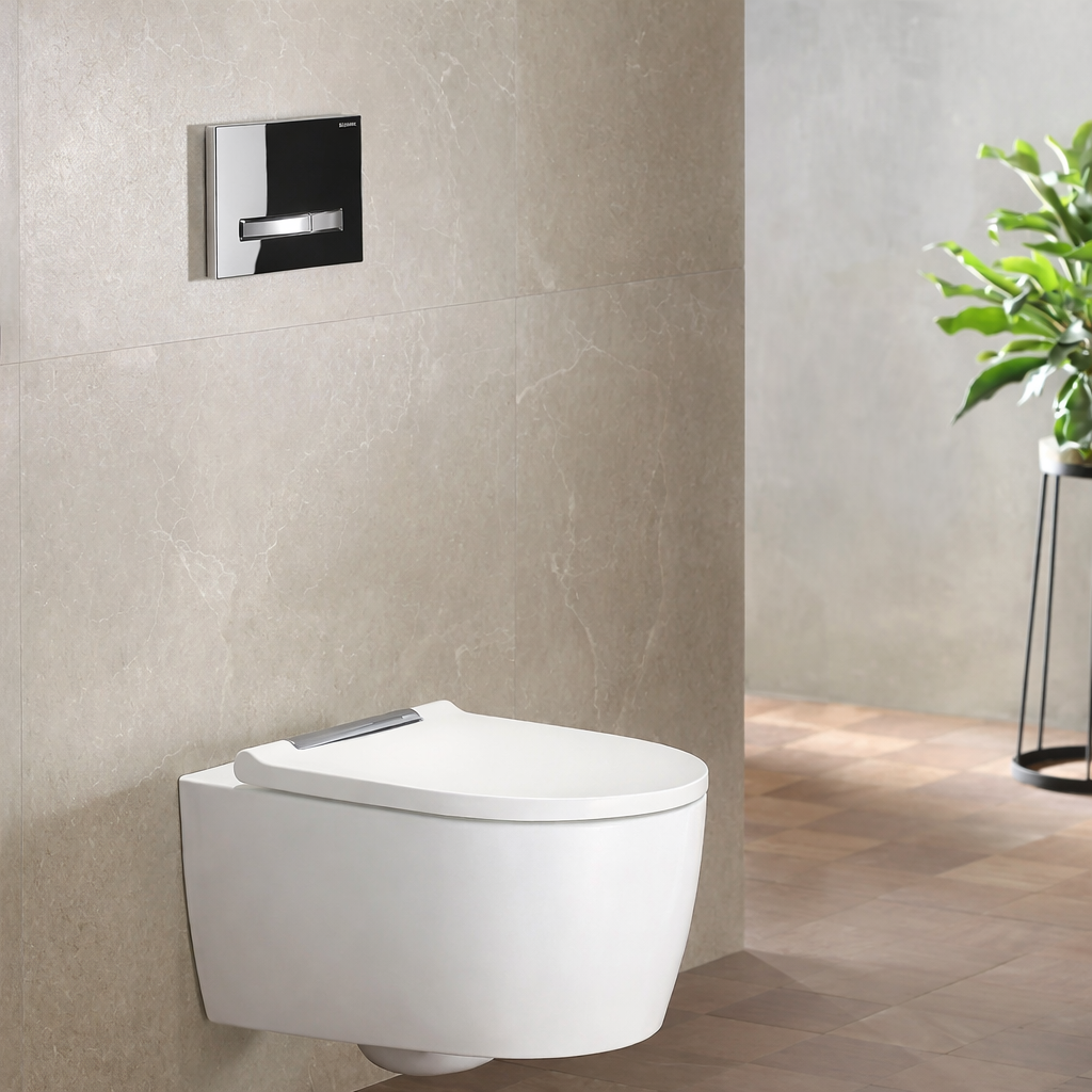 Geberit Sigma50 Kumanda Paneli, Çift Basmalı (Krom Basma Buton), Siyah, 115.788.DW.2Geberit115.788.DW.2Kumanda Paneli