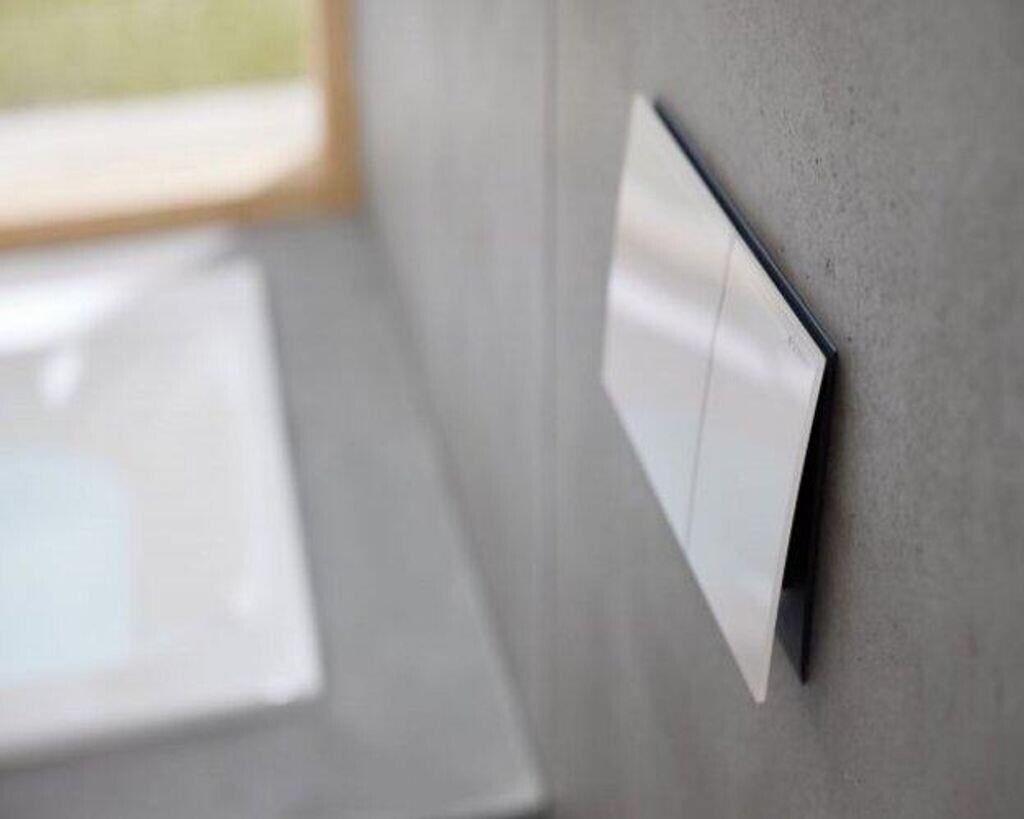 Geberit Sigma70 Çift Basmalı Kumanda Kapağı, Mat Beyaz, 115.622.JT.1Geberit115.622.JT.1Kumanda Paneli