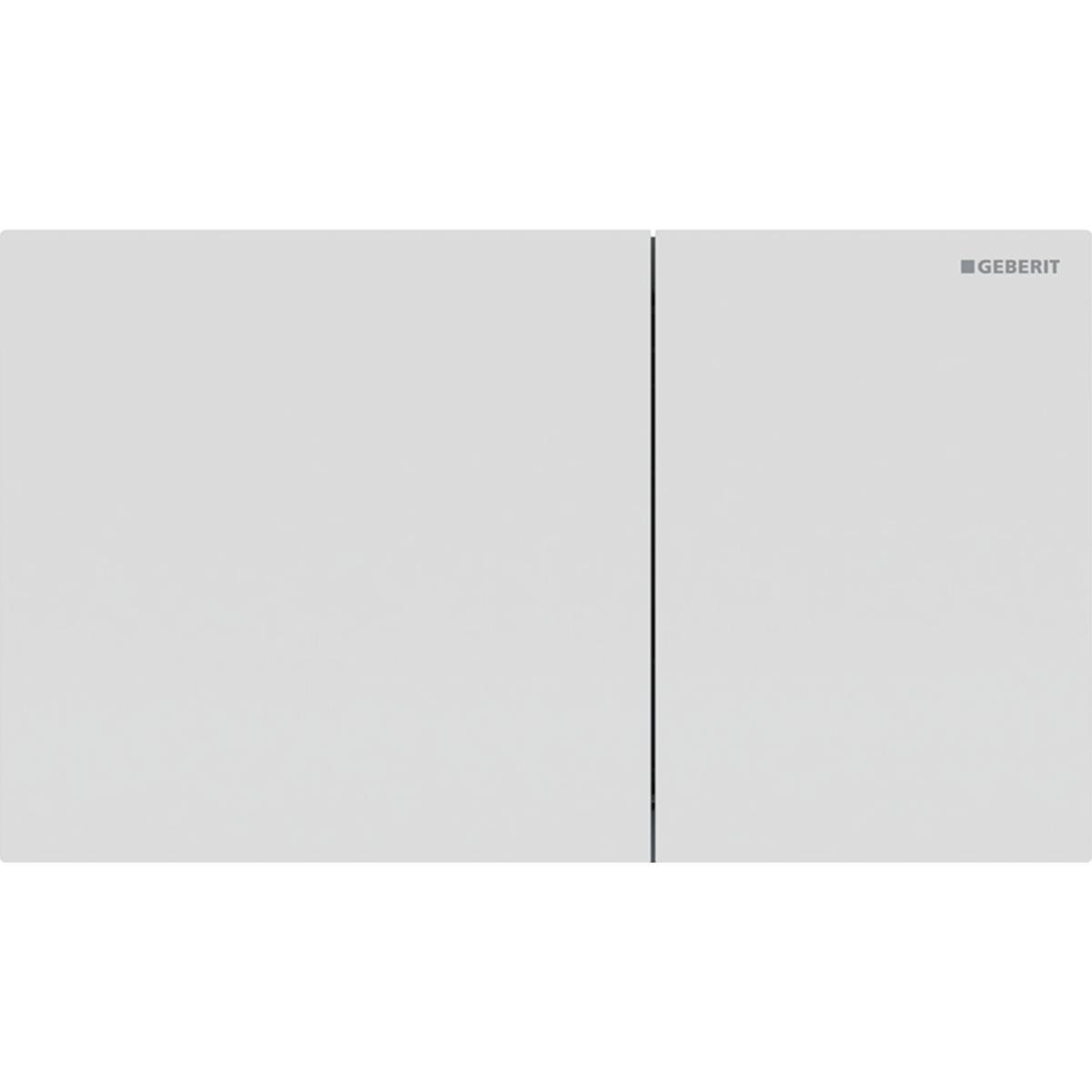 Geberit Sigma70 Çift Basmalı Kumanda Kapağı, Mat Beyaz, 115.622.JT.1Geberit115.622.JT.1Kumanda Paneli