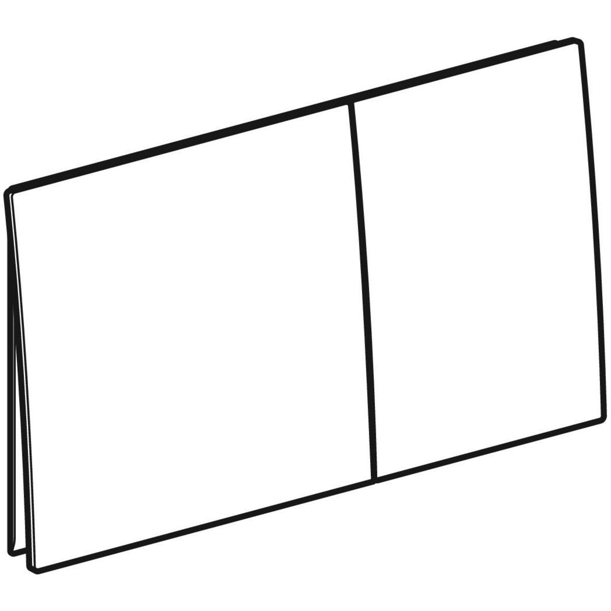 Geberit Sigma70 Kumanda Paneli Çift Basmalı Antrasit, 980.151.QD.1Geberit980.151.QD.1Kumanda Paneli