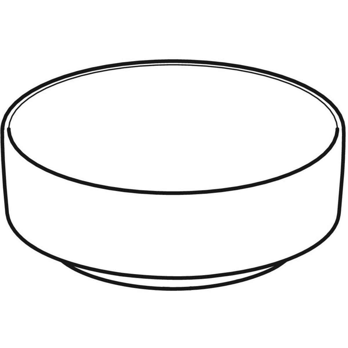 Geberit VariForm Yuvarlak Çanak Lavabo 40x40cm Beyaz, 500.768.01.2Geberit500.768.01.2Çanak Lavabo