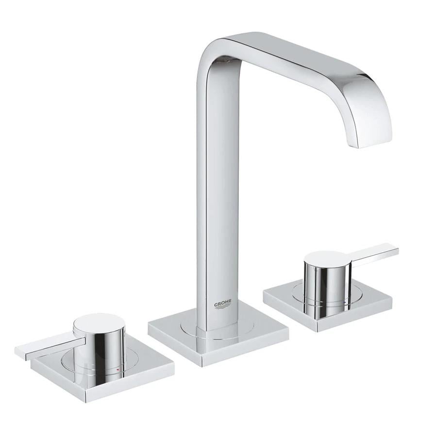 Grohe Allure 3 Delikli Ankastre Lavabo Bataryası, Krom, 20188000Grohe20188000İki Ve Üç Delikli Lavabo Bataryaları