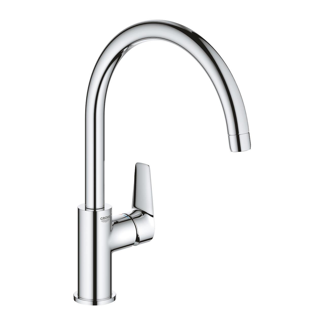 Grohe BauEdge 2020 Tek kumandalı eviye bataryası, Krom, 31367001Grohe31367001Eviye Bataryaları