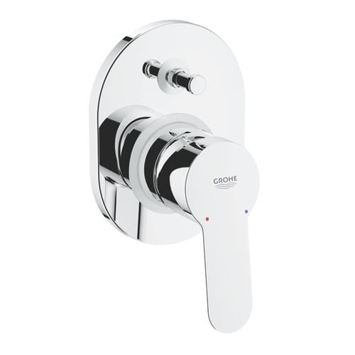 Grohe BauEdge Ankastre Banyo/Duş Bataryası, Krom, 29039000Grohe29039000Ankastre Bataryaları