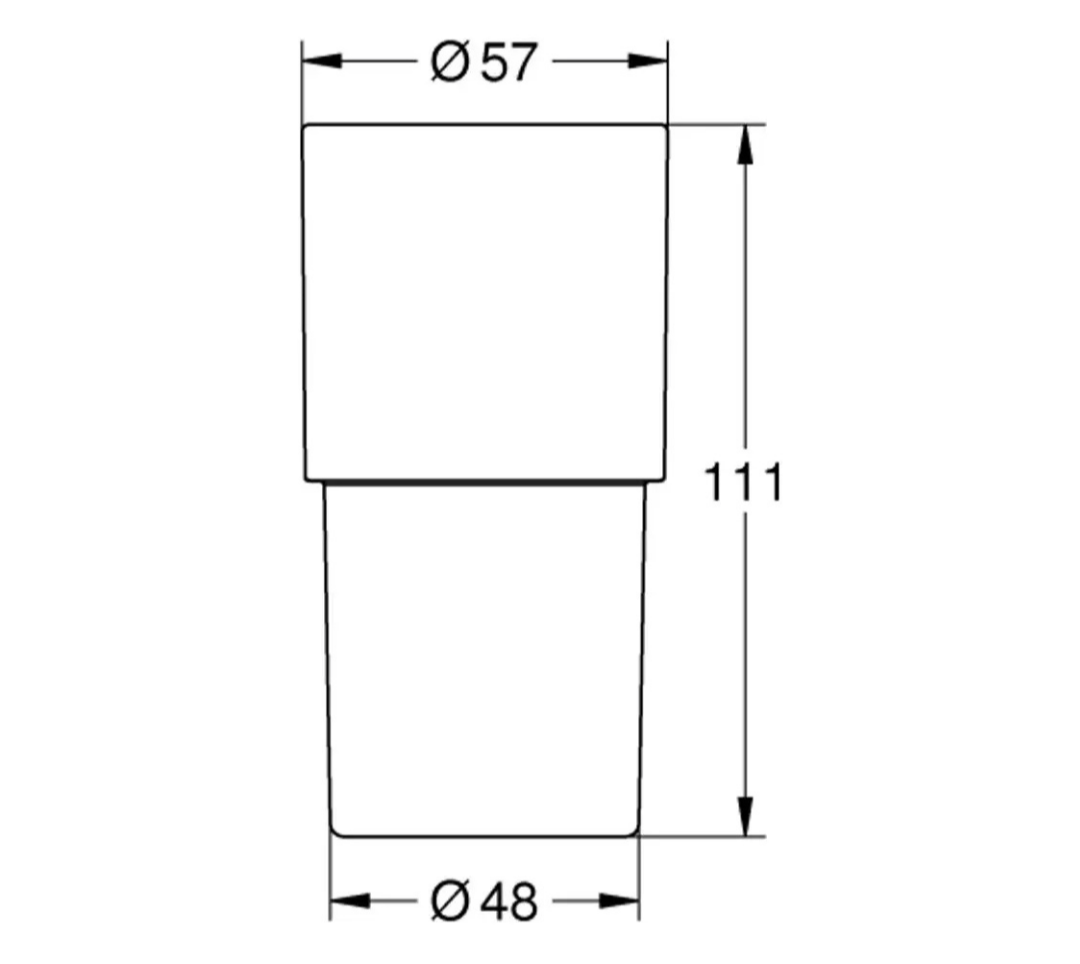 Grohe Diş Fırçalık CamıGrohe40882000Diş Fırçalığı