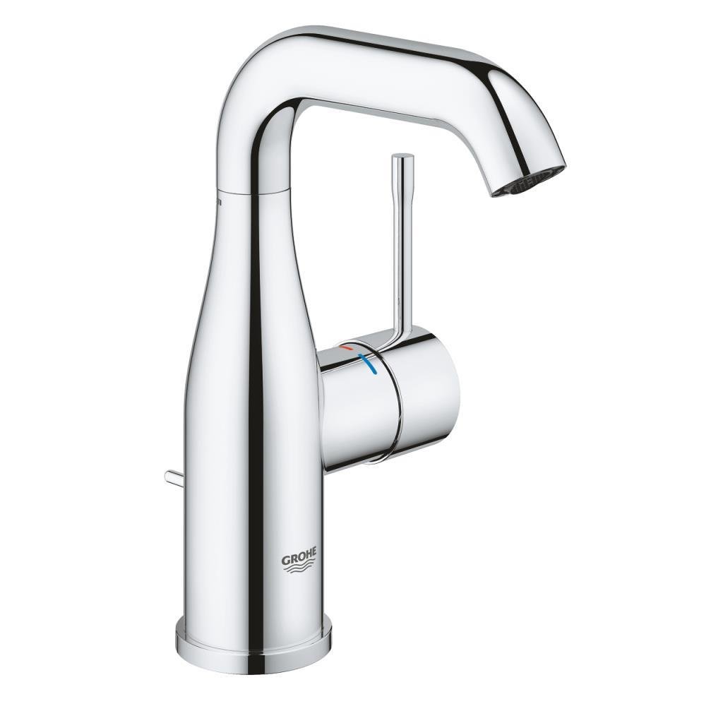 Grohe Essence New Lavabo Bataryası, Sifon Kumandalı Krom, 24173001Grohe24173001Standart Lavabo Bataryaları