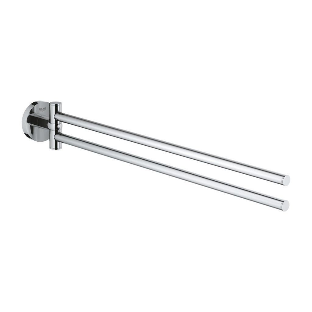 Grohe Essentials 2'li Havluluk, Krom, 40371001Grohe40371001Banyo Havluluk