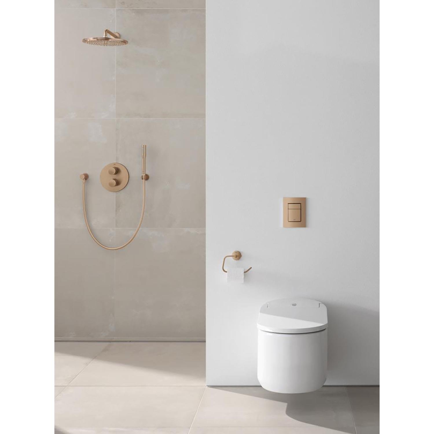 Grohe Essentials Tuvalet Kağıtlığı, Fırçalı Bakır , 40689DL1Grohe40689DL1Tuvalet Kağıtlığı
