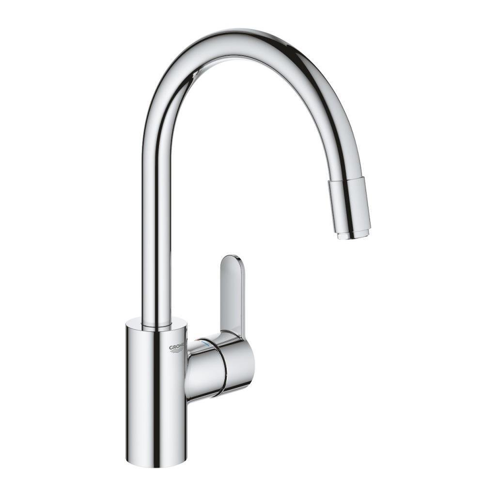 Grohe Eurostyle Cosmopolitan Spiralli Eviye Batarysı, Krom, 31126004Grohe31126004Eviye Bataryaları