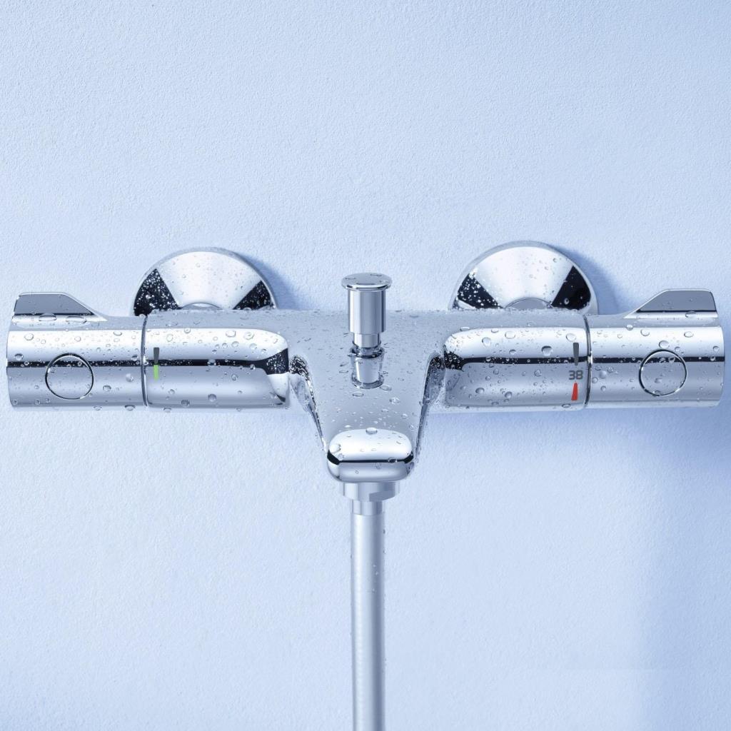 GROHE G800 Termostatik Banyo Bataryası Krom, 34576000Grohe34576000Termostatik Bataryalar