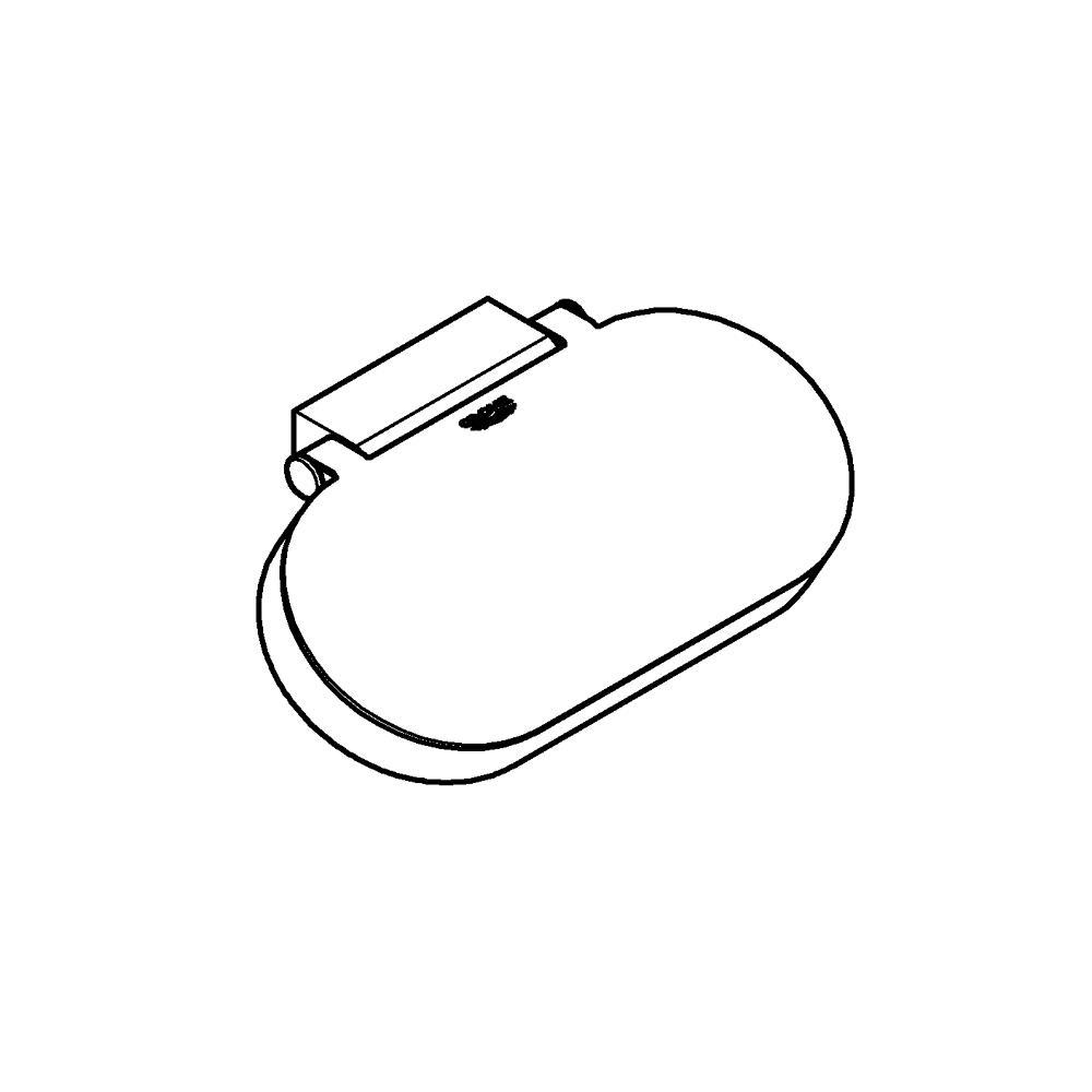 Grohe Selection Kapaklı Tuvalet Kağıtlığı, Altın, 41069GL0Grohe41069GL0Tuvalet Kağıtlığı